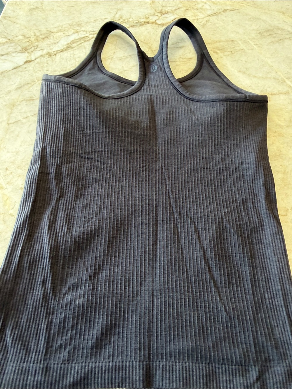 lululemon athletica Ribbed Racerback Tank - Black - Picture 3 of 4
